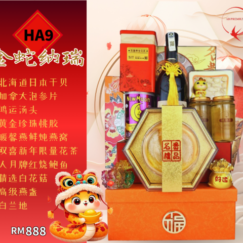 Snake Year Hamper 蛇年新春礼篮- HA9 金蛇纳瑞